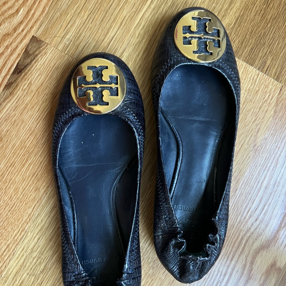 ✨Authentic Tory Burch Reva Flats✨ - Picture 6 of 11